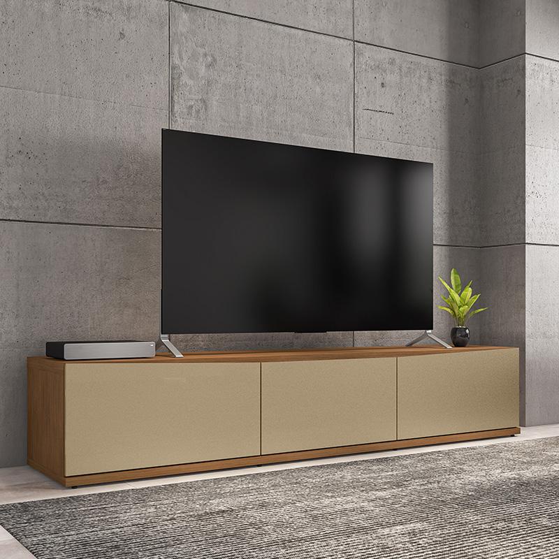 Rack Para Sala Tv Eros 180 Com 2 Portas e 1 Gaveta em Oferta na Shopee