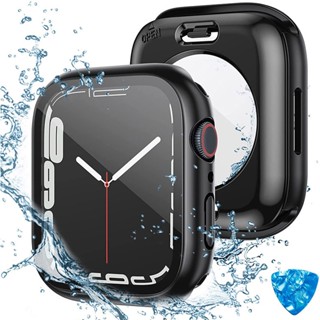 Capa Impermeável Protetora De Vidro Dura Para PC Compatível Com O pulseiras Apple Ultra 49mm 45mm 41mm 40mm 44mm Iwatch 8 7 6 SE 5 4