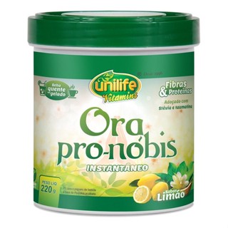 Ora Pro-nobis Instantaneo 220g Sabor Limão - Unilife