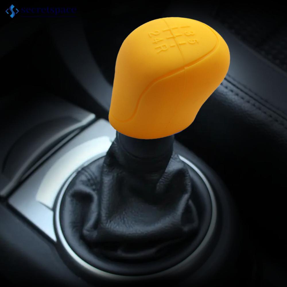 SECRETSPACE Universal 5velocidades Carro De Silicone Tampa Da Engrenagem De Mudança De Marcha Sem Deslizamento Protetora Do Cabo Acessórios Internos F8P3