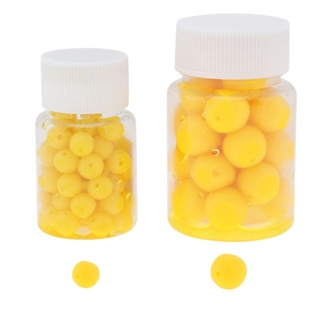 30pcs 10mm 14mm Simulação Flutuante De Balas De Milho Falso Aroma Soft Lure Para Pesca De Carpa/Truta Com Furo , Iscas De Bonito Cheiro em Oferta na Shopee