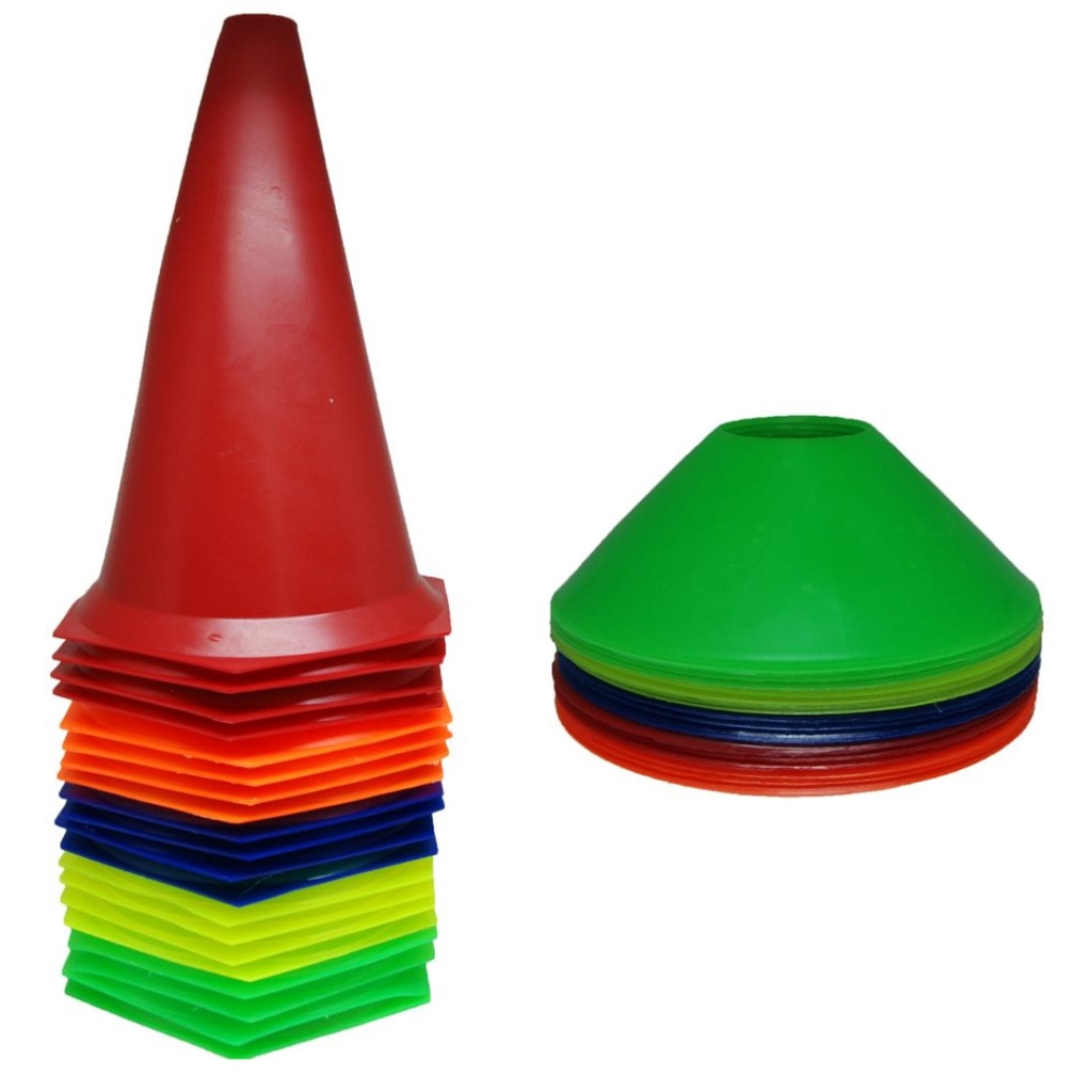 Kit C/12 Cones 24cm + 12 Cones Tartaruga Half Cones Sortidos