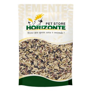 Ração Canários 1kg Mix Mistura Sementes Selecionadas Canarinho