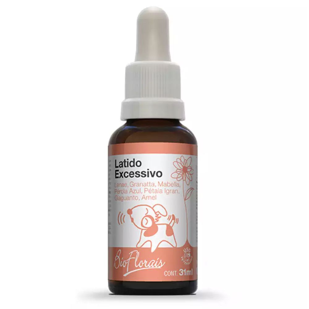 Floral pet cachorro Latido excessivo Bio Florais. Floral Veterinário tratamento Natural diminui latido