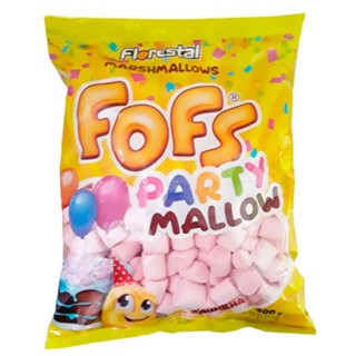 Marshmallow Mini Rosa FOFS Party Mallow 400g