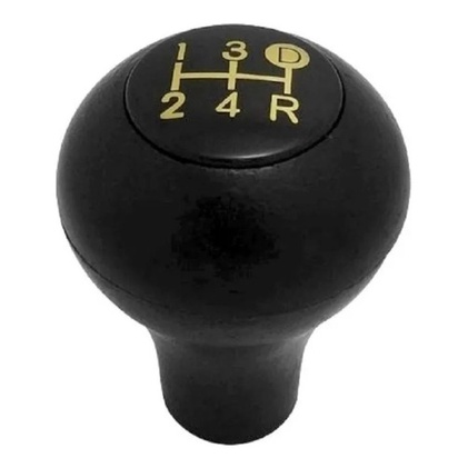Manopla Bola Câmbio D20 Turbo 1988 89 A 1994 Preto 5 Marchas