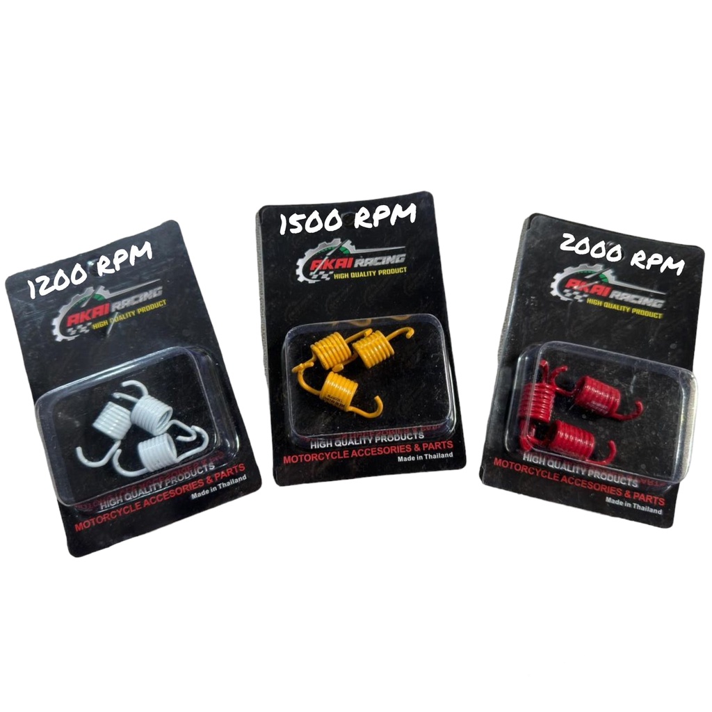 Mola De Embreagem Dupla Universal Original Akai Racing 1500 Rpm Para Todas As Motocicletas Automáticas