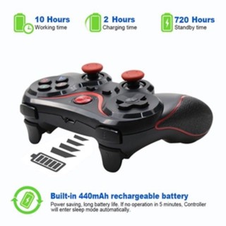 T3 wireless bluetooth gamepad controller para ios/android/pc/smart TV/- box/ps3/ps4/NS #5