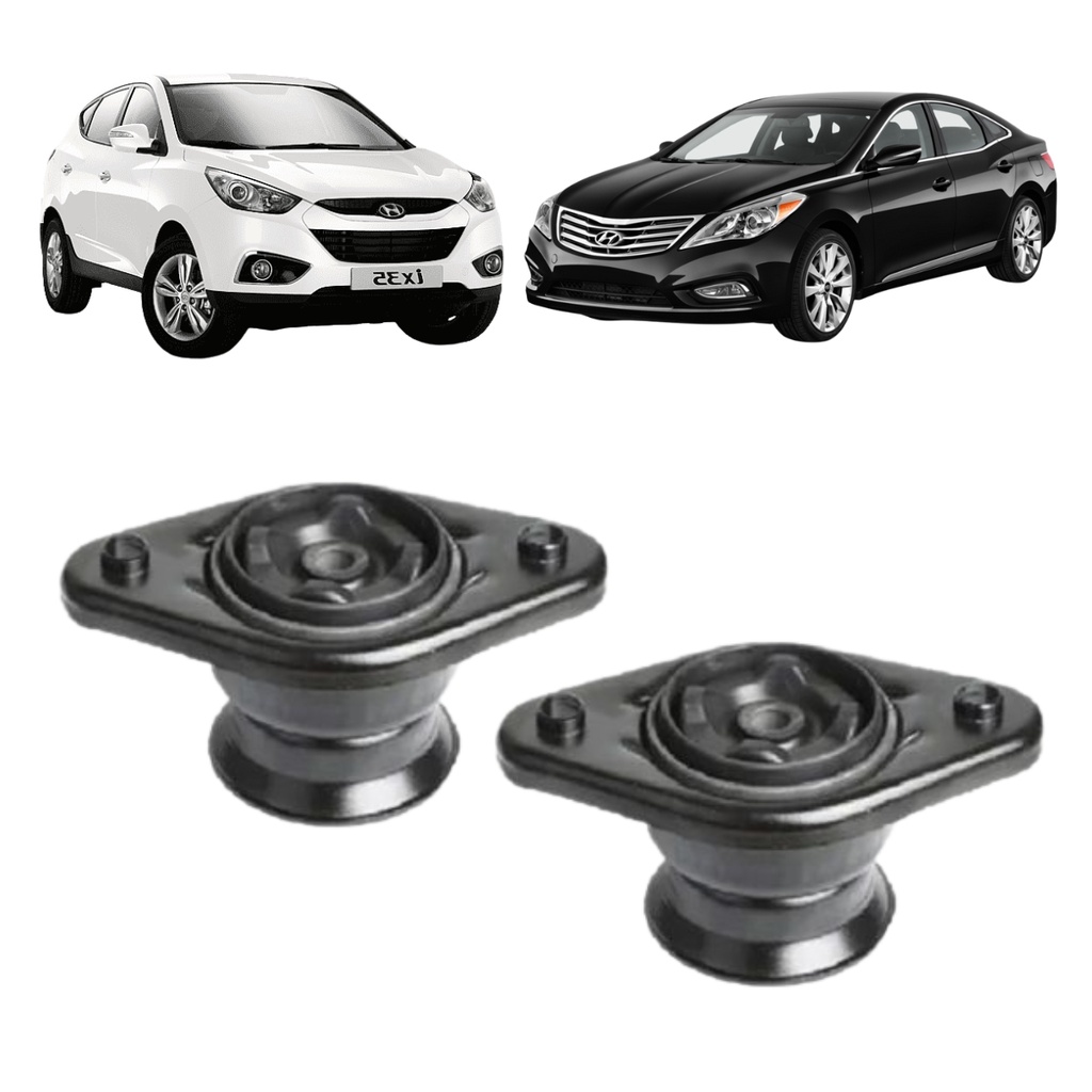 Kit 2 Coxim Batente Amortecedor Traseiro Hyundai Azera IX35