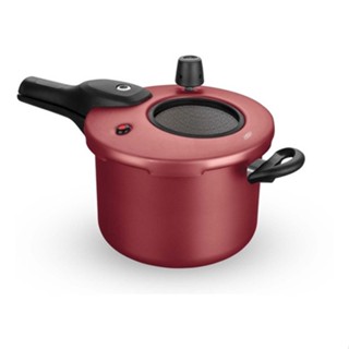 Panela de Pressão Fechamento Externo c Visor Cereja 4,5L MTA
