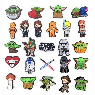 Star Wars Jibbitz Shoe Charms Sandal Kids Wristband Acessórios De Moda Unisexo Festa De Aniversário Presentes