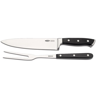 Conjunto De Faca E Garfo Trinchante Brinox Infinity 2 Peças em Oferta na Shopee