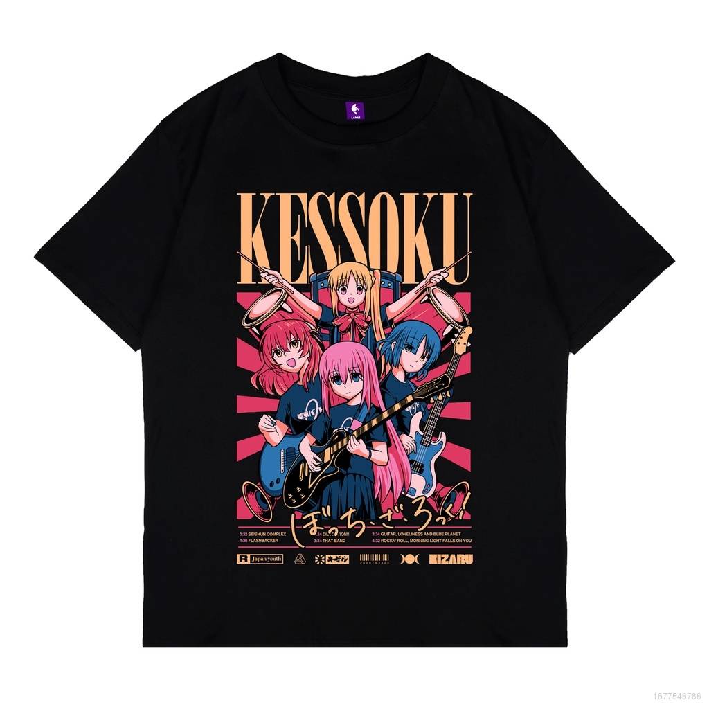 Anime Print Crew Neck T-Shirt, Topo de Manga Curta Fofo para