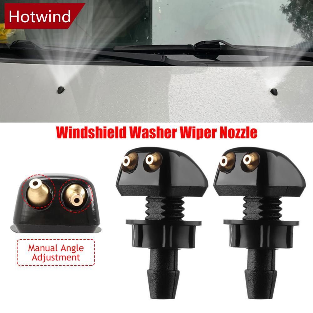 2Pcs Limpador De Pára-Brisas Frontal Universal Pulverizador De Bocal Para Honda City Odyssey Civic CRV HRV