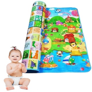 Tapete Infantil Atividade Bebe Térmico Gigante Dobrável em Oferta na Shopee