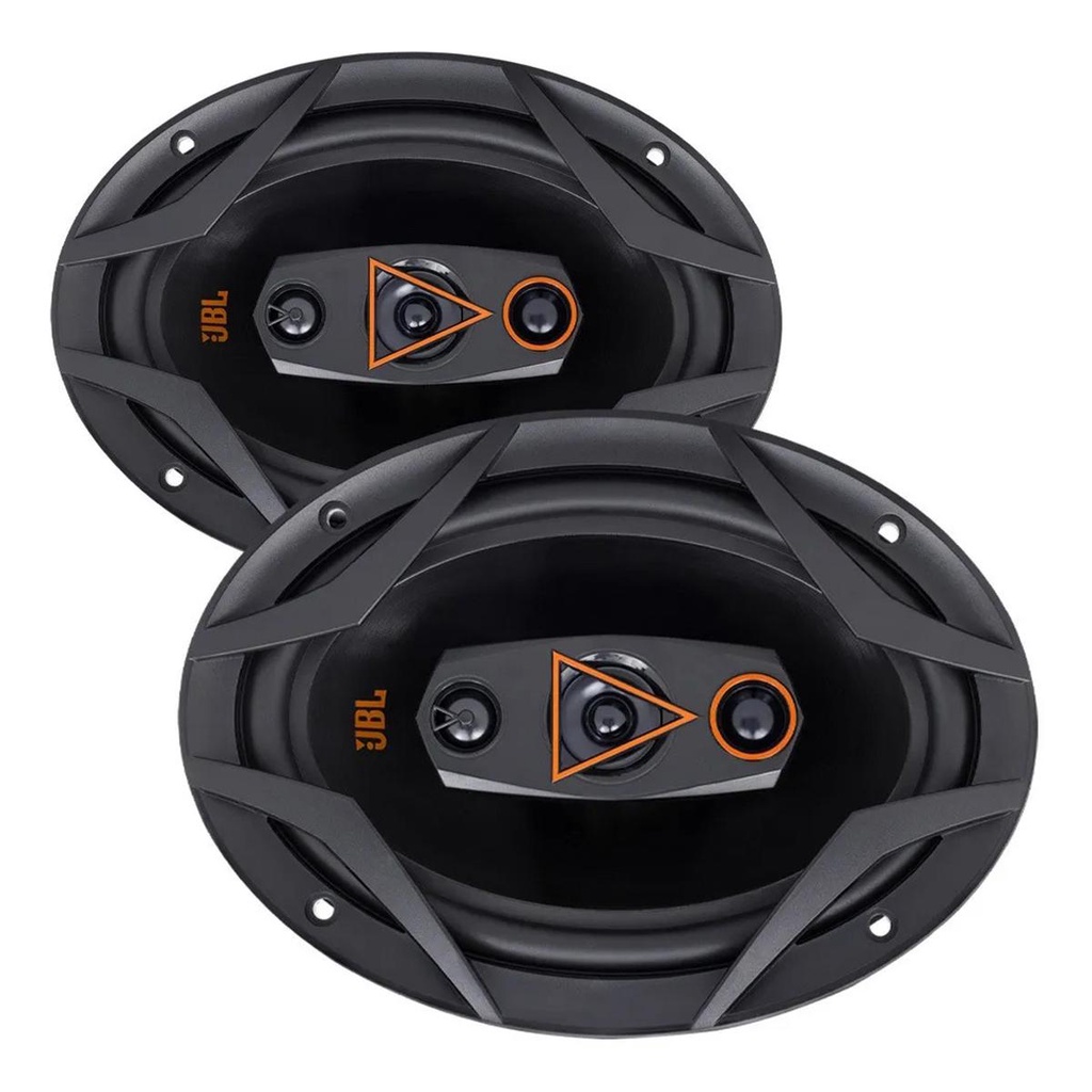 JBL Multisystem 69QDMS120 Par de Alto Falantes Quadriaxial 6x9 Polegadas 240W Rms