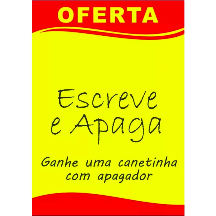 10 Placas Cartaz De Oferta Promoção Preço 30x42 Com 10 Unidades