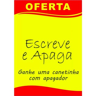 10 Placas Cartaz De Oferta Promoção Preço 30x42 Com 10 Unidades