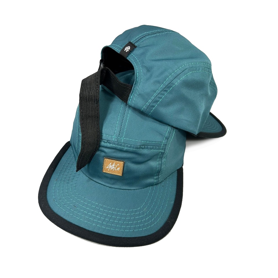 Boné Anth Co Five Panel Basic Logo Verde - Escorrega o Preço