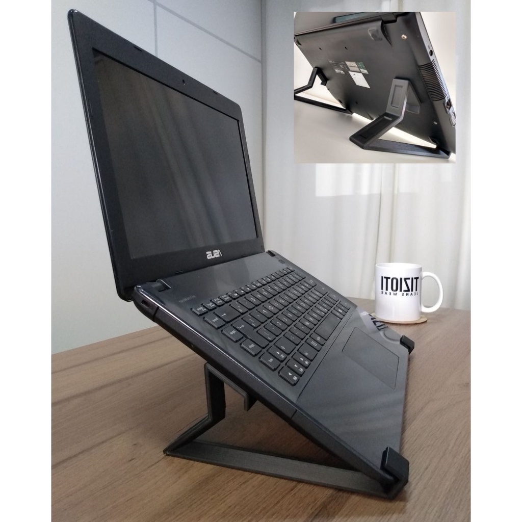 Suporte para Notebook laptop Anti Aquecimento Melhor Ergonomia Práticidade