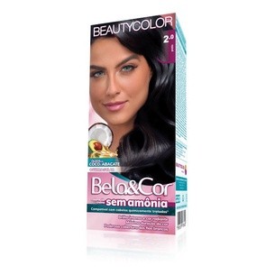 Coloração Kit Bela&cor Sem Amônia 2.0 Preto