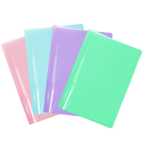 Pasta C/ Presilha Grampo Trilho A4 Oficio Candy Color em Oferta na Shopee