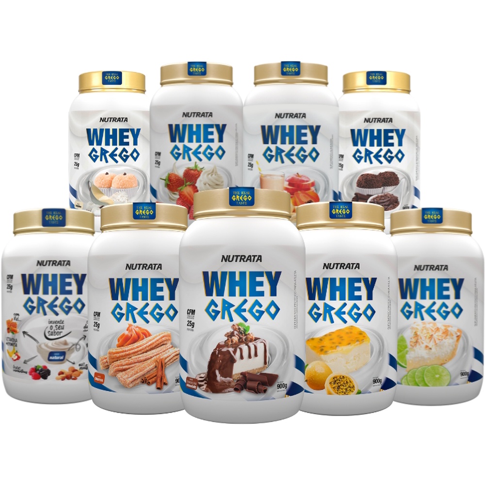 WHEY GREGO 900G - NUTRATA