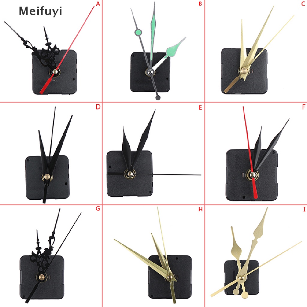 [Meifuyi] Classic Silent Cross Relógio Mecanismo De Movimento Ferramenta Alimentada Por Kit DIY COD