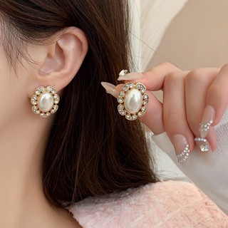Brincos De Pérola Vintage Sem Furo Brinco De Orelha Corte Barroco Piercing Minimalistas Jóias CEk675