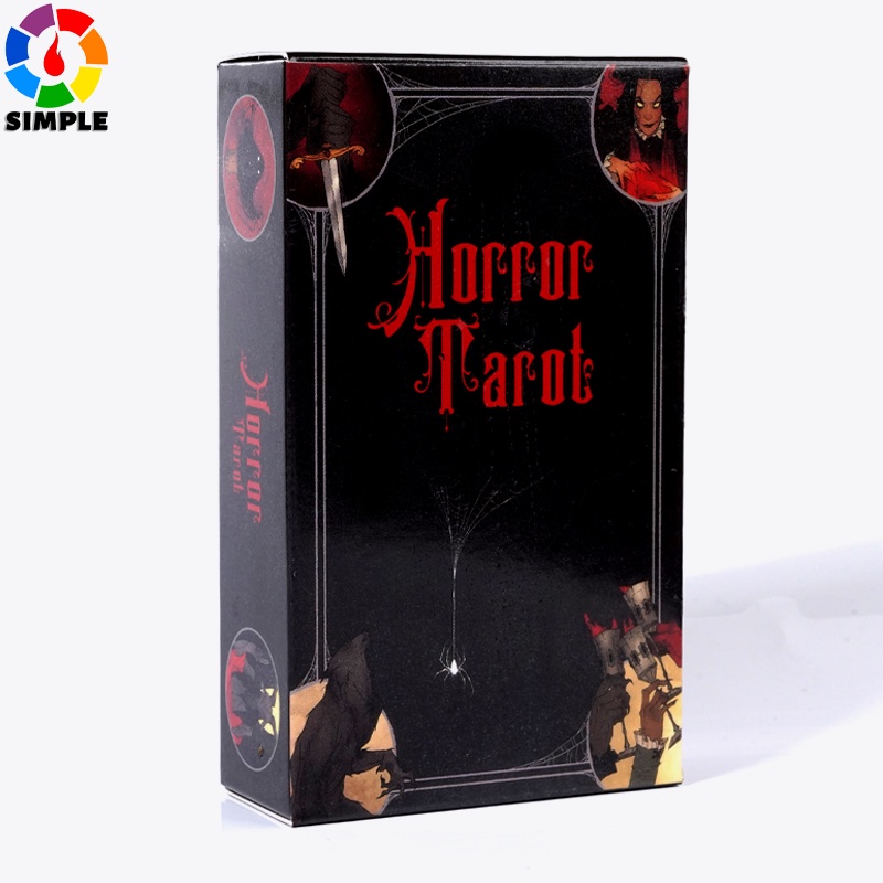 Horror Tarot 78 Beginner Cards