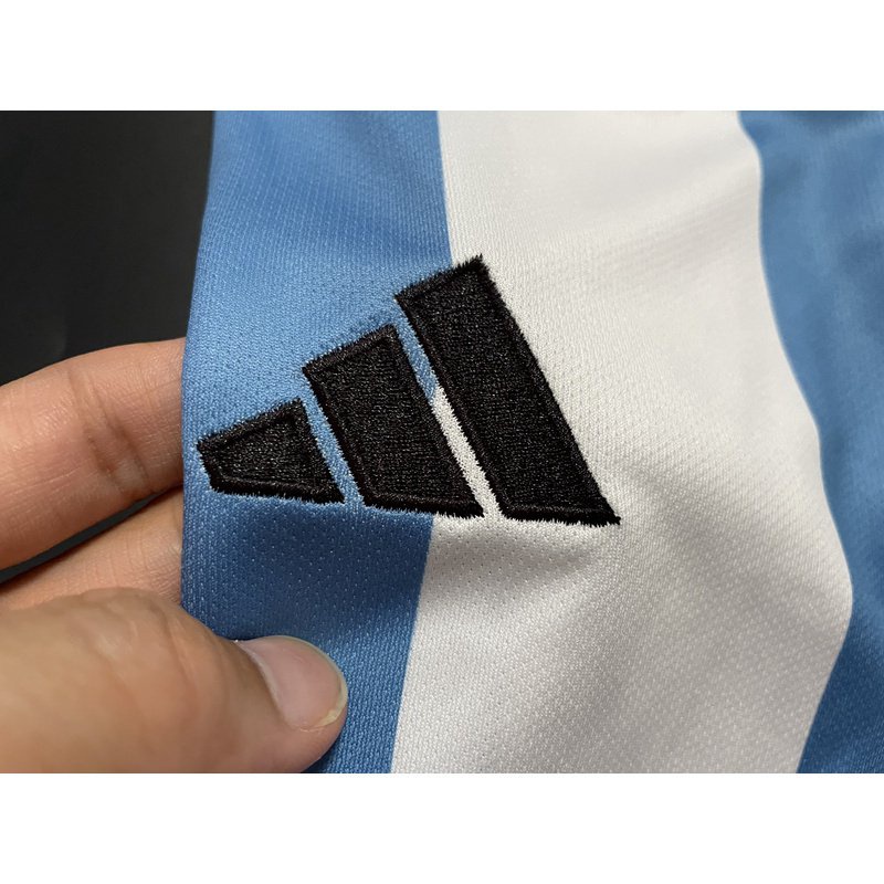S-4XL 2022 Argentina Jersey ULA Fãs Versão : São 3 Estrelas MESSI Homem Camisas De Futebol