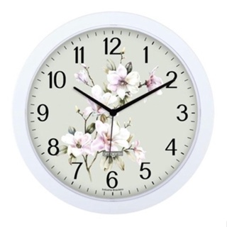 Relógio De Parede Decoração Casa Cozinha Floral em Oferta na Shopee