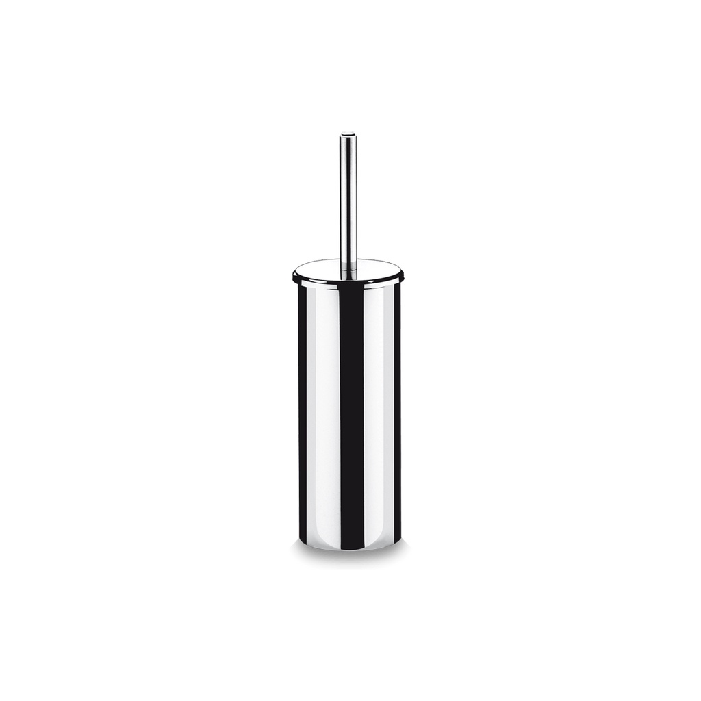Porta Escova Sanitária Brinox Decorline Banheiro Ø 10,5 x 39 cm Aço Inox - Home & Living