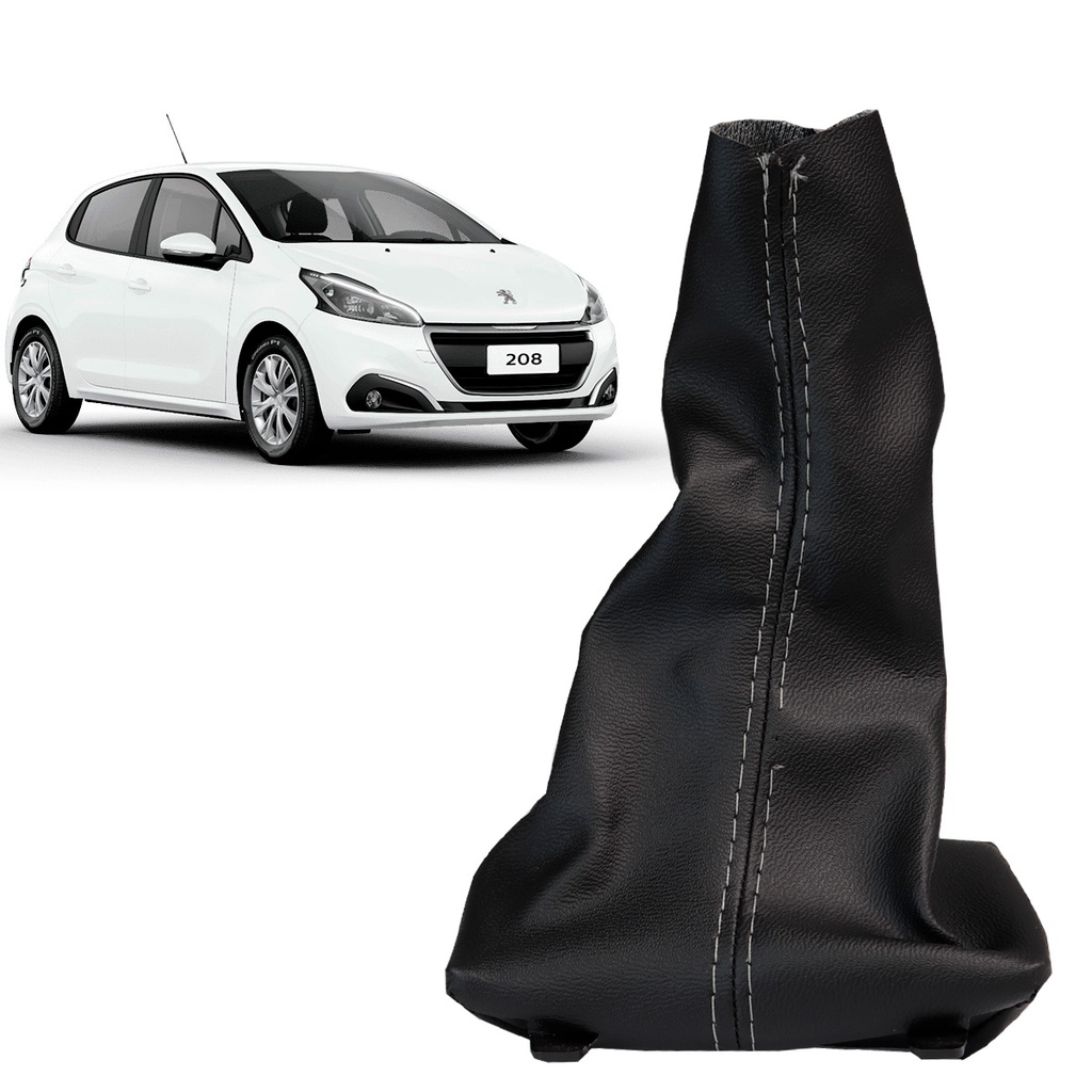 Coifa Do Cambio  Peugeot 208 Ano 2014 Até 2020 Preta em Oferta na Shopee