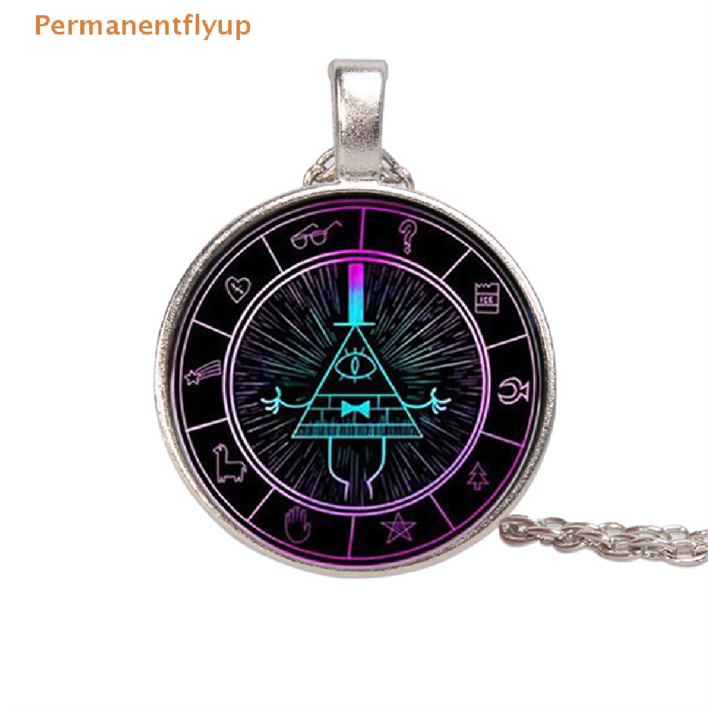 Permanentflyup Triangle Devil Gravity Bill Cipher Fall O Colar Do Zodíaco Presentes em Oferta na Shopee