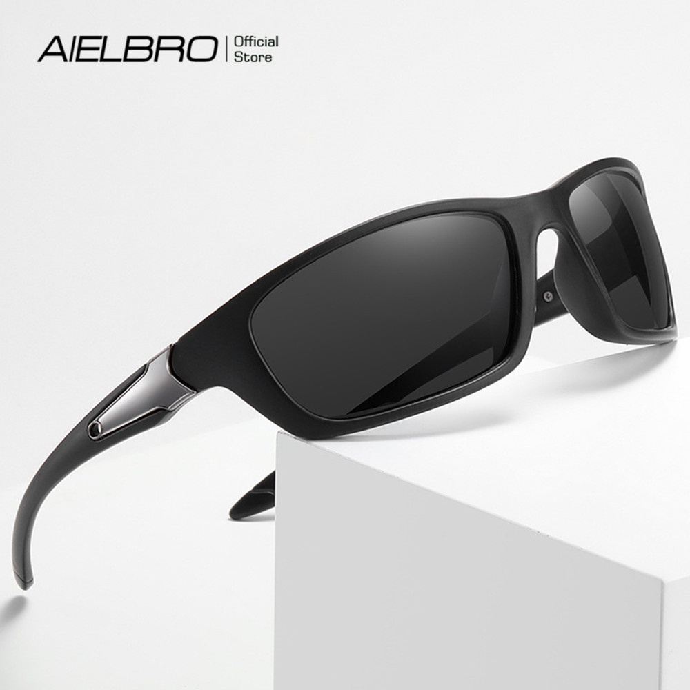 AIELBRO 2023 Nova Moda Esportiva Polarizada Ciclismo Óculos Lente Fotocromática Homem/Mulher Ao Ar Livre Condução De Sol