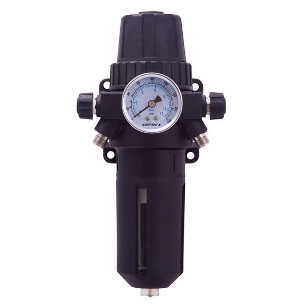 Filtro Arprex Centurium X 2 saídas 1/4 com regulador Entrada 1/2 Fêmea e 1/4 Macho Arprex