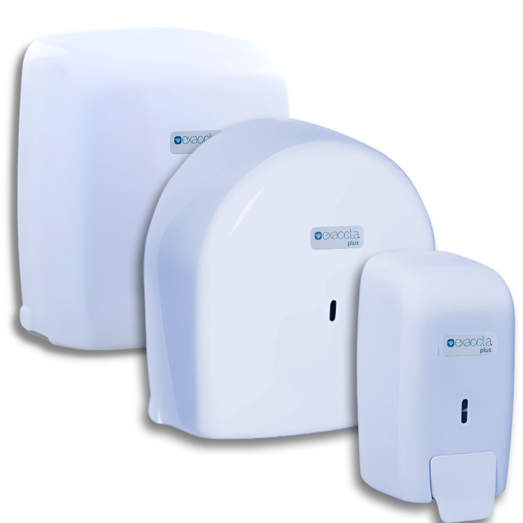 Dispenser Papel Toalha + Higiênico + Saboneteira Banheiro
