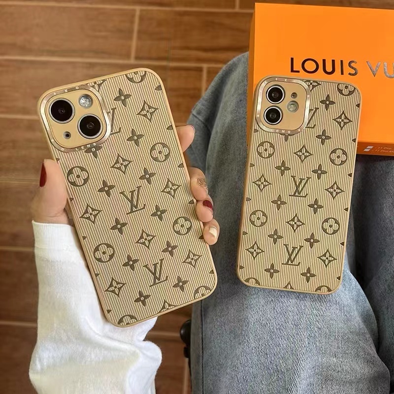 Louis Vuitton Capa Couro Celular Iphone