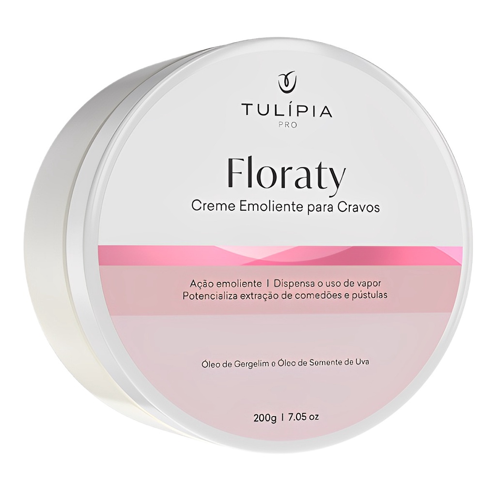 Floraty Creme Emoliente De Cravos Tulípia 200g