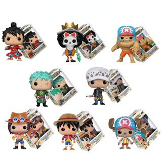 Funko Pop One Piece Luffy Zoro Figura De Ação Boneca Anime