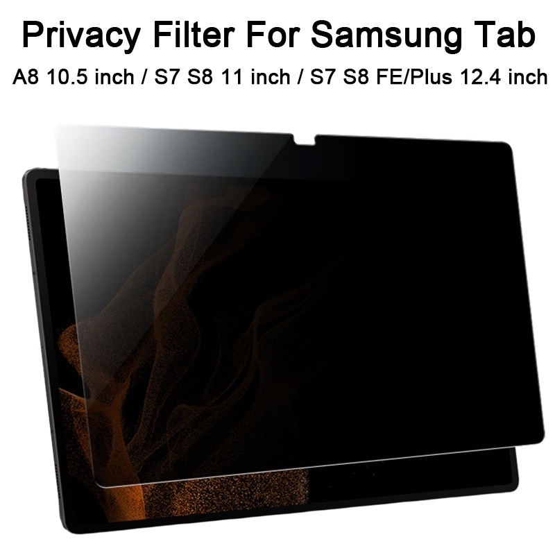 Privacy Screen Protector For Samung Galaxy Tab S6 lite S7 plus FE S8 S9 PLUS UL