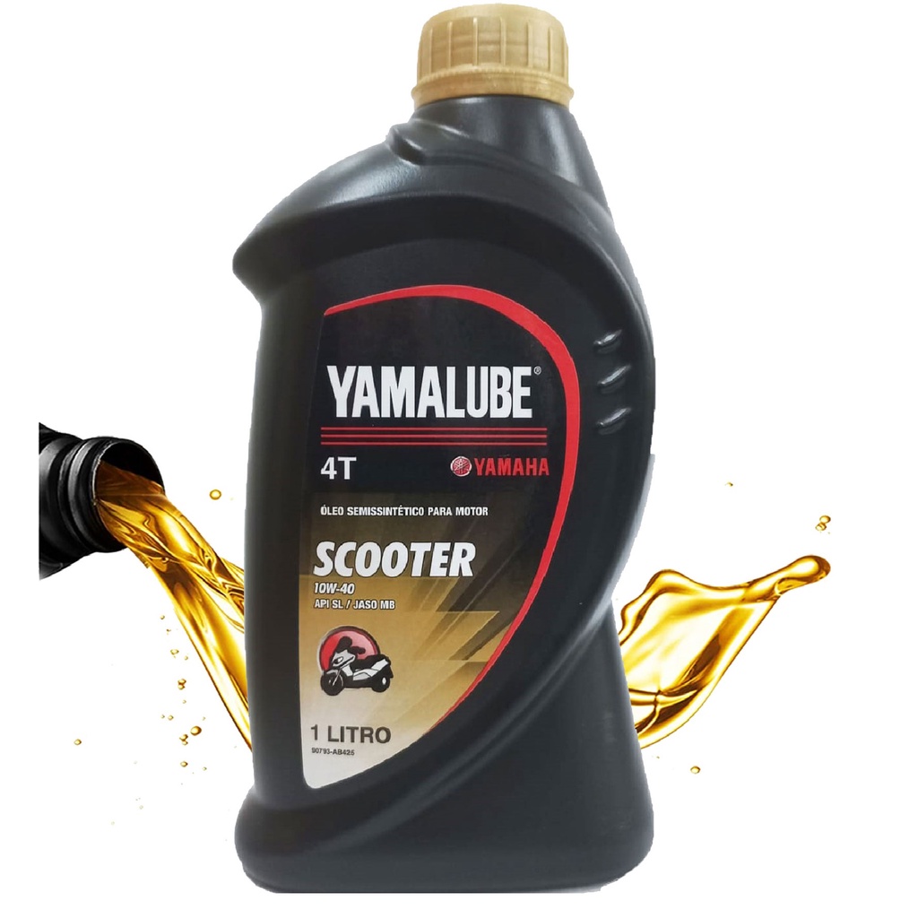Óleo Yamalube Scooter Nmax 160 10w40 1 Litro Original Yamaha em Oferta na Shopee