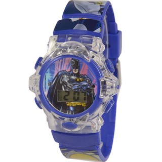 Relógio Batman Infantil Digital Masculino Luz Led com toque Musical