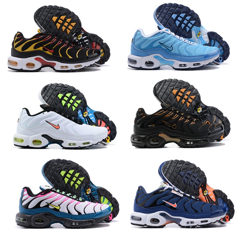 Air Max Plus TN Tênis De Corrida Masculino À Prova De Choque Esportivo Casual Durável