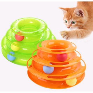 Brinquedo Interativo Gatos Corre Corre Torre De Bolinhas