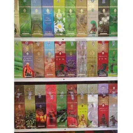 Incenso Shankar 25 Caixinhas De 8 Varetas até 5 aromas em Oferta na Shopee