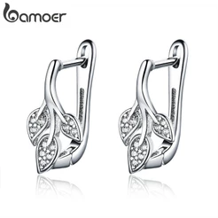 Brincos Bamoer Com Cristal Jóias De Moda Presentes Para Meninas YIE083