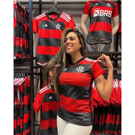 Camisa feminina hot sale flamengo nova