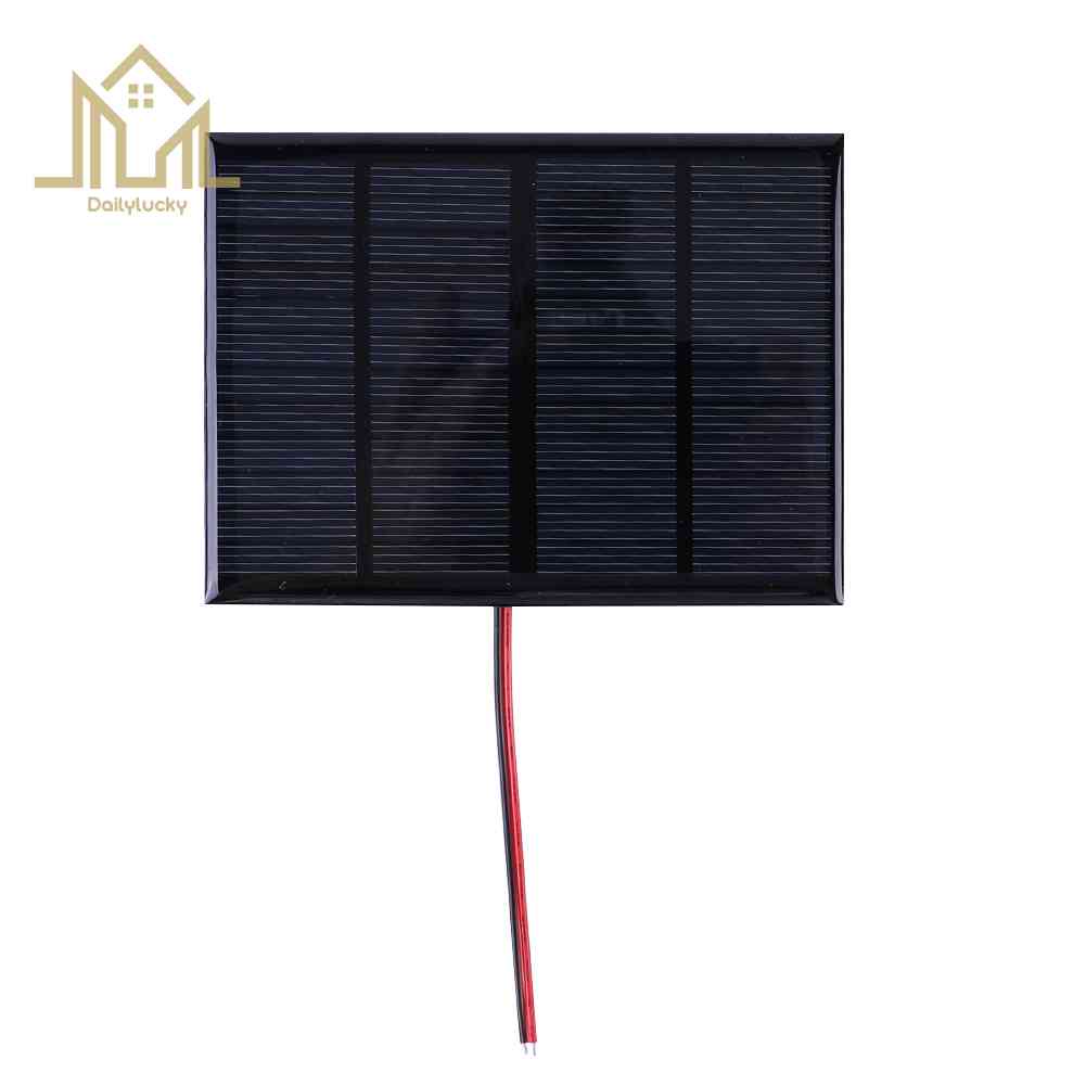 Mini Painel Solar 3W 12V Módulo Celular Pequeno Para Bateria/De 9-12V